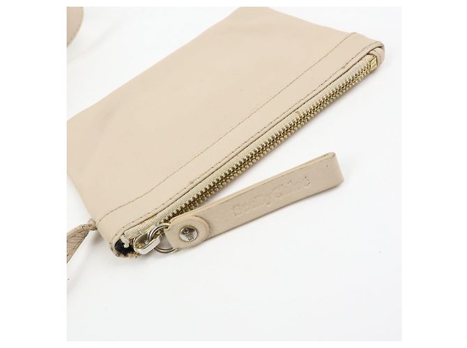 Chloé See by Chloe Leder Tote Bag Handtasche mit Beutel Beige - Ansicht 19
