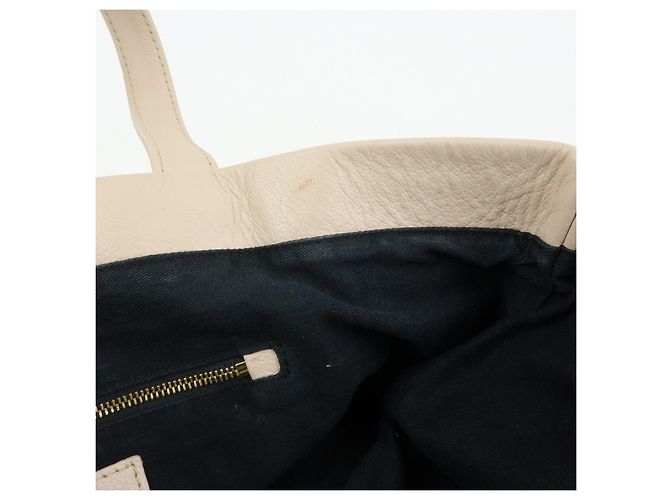 Chloé See by Chloe Leder Tote Bag Handtasche mit Beutel Beige - Ansicht 23