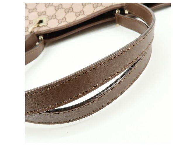 Borsa Tote e Borsa a Mano GUCCI GG Monogram Canvas Leather Brown 002.1098 - vista 8
