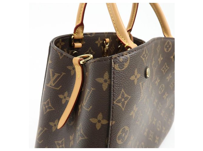 Louis Vuitton Monogram Montaigne MM 2Way Bag Hand Bag M41056 - vista 13