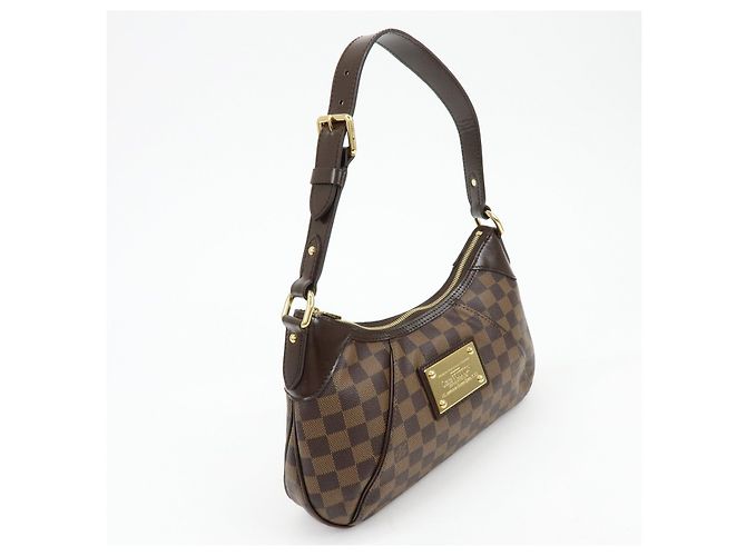 Louis Vuitton Damier Ebene Thames PM Shoulder Bag Hand Bag N48180 - vista 4
