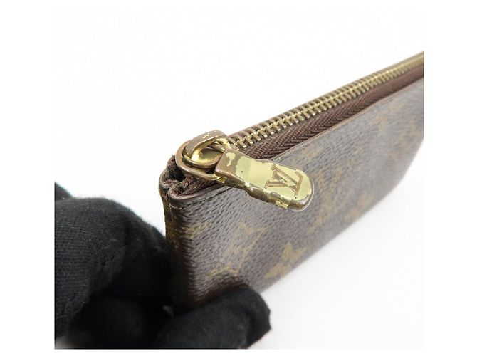 Louis Vuitton Monogram Set de 2 Pochette Cles Coin Cases M62650 - vista 20