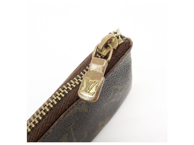 Louis Vuitton Monogram Set de 2 Pochette Cles Coin Cases M62650 - vista 8