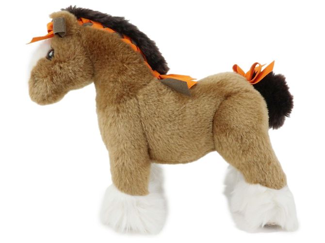 Hermès HERMES Hermy PPM Peluche Cheval Petit Marron Orange - vue 2