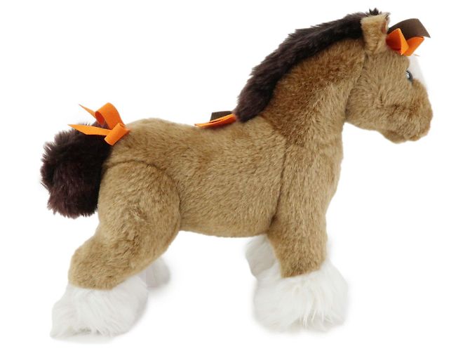 Hermès HERMES Hermy PPM Peluche Cheval Petit Marron Orange - vue 3