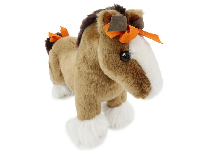 Hermès HERMES Hermy PPM Peluche Cheval Petit Marron Orange - vue 4