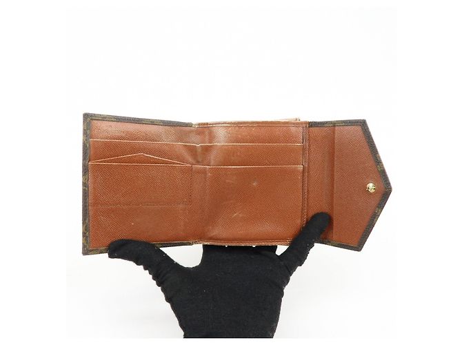 Autre Marque Louis Vuitton Monogram Set de 2 Billeteras Bi-fold Brown M61667 M61660 - vista 11