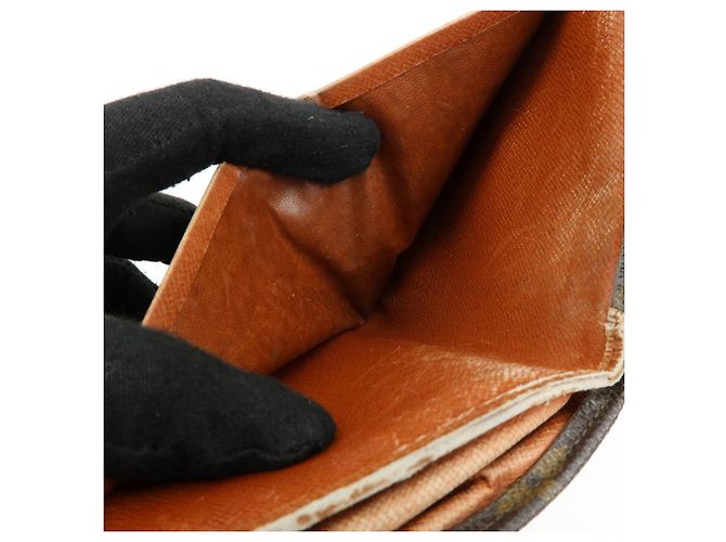 Autre Marque Louis Vuitton Monogram Set de 2 Billeteras Bi-fold Brown M61667 M61660 - vista 12