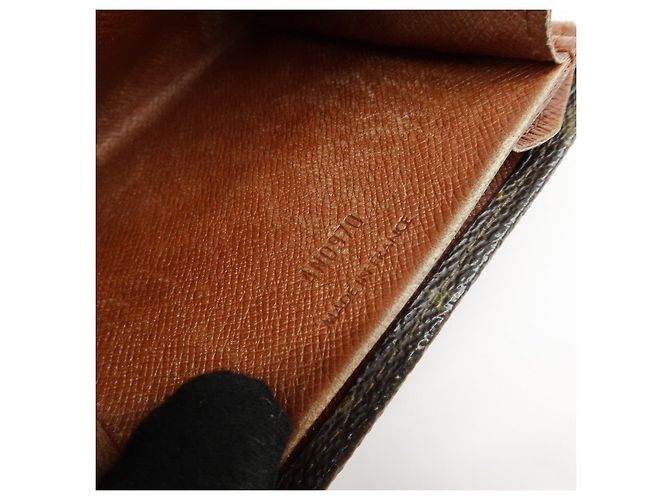 Autre Marque Louis Vuitton Monogram Set de 2 Billeteras Bi-fold Brown M61667 M61660 - vista 14