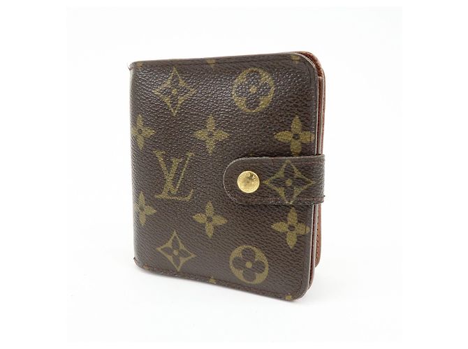 Autre Marque Louis Vuitton Monogram Set de 2 Billeteras Bi-fold Brown M61667 M61660 - vista 15