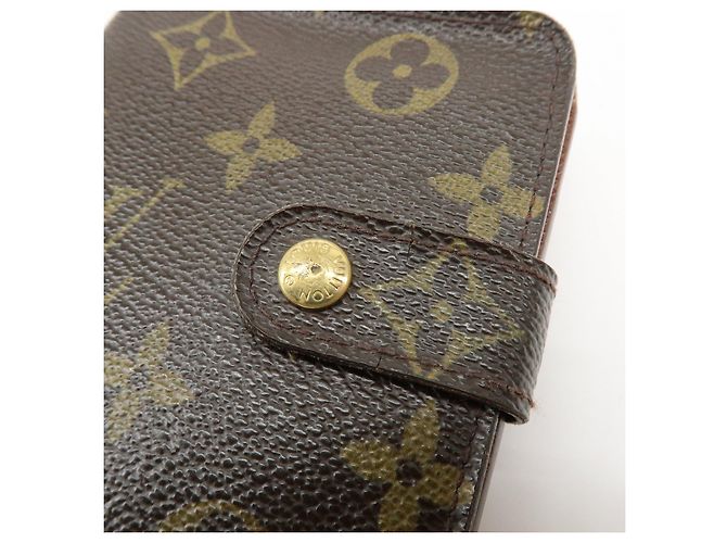 Autre Marque Louis Vuitton Monogram Set de 2 Billeteras Bi-fold Brown M61667 M61660 - vista 20