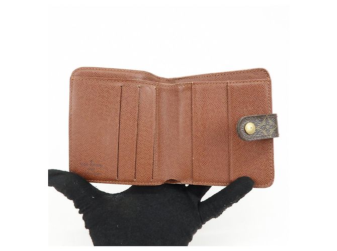 Autre Marque Louis Vuitton Monogram Set de 2 Billeteras Bi-fold Brown M61667 M61660 - vista 21