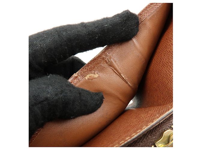 Autre Marque Louis Vuitton Monogram Set de 2 Billeteras Bi-fold Brown M61667 M61660 - vista 22