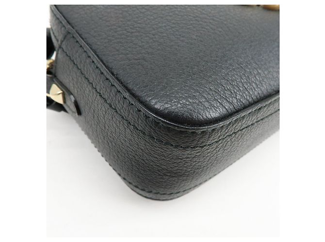 JIMMY CHOO VARENNE Borsa a tracolla in pelle Nera - vista 7