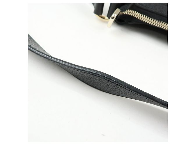 Borsa a tracolla GUCCI in pelle Interlocking G con frange Nero 295175 - vista 11