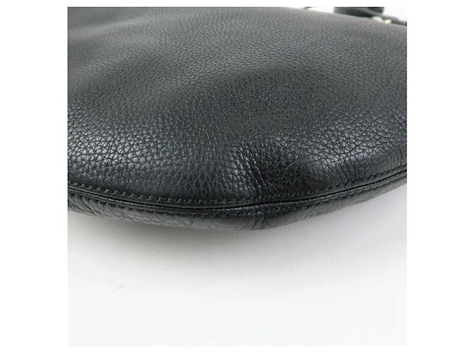 Borsa a tracolla GUCCI in pelle Interlocking G con frange Nero 295175 - vista 14