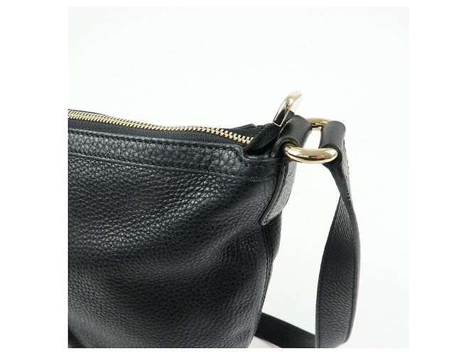 Borsa a tracolla GUCCI in pelle Interlocking G con frange Nero 295175 - vista 17