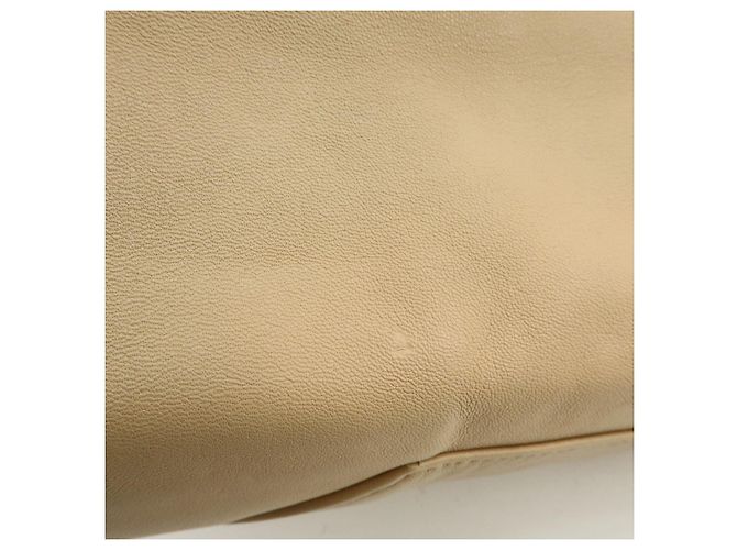 Céline CELINE Horizontal Cabas Leder Tote Bag Handtasche Beige Black - Ansicht 16