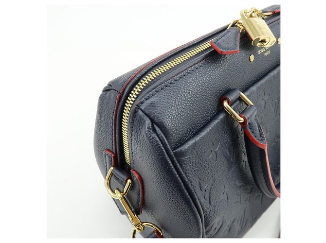 Louis Vuitton Monogram Empreinte Speedy Bandouliere 25 Borsa 2Way M43501 - vista 16