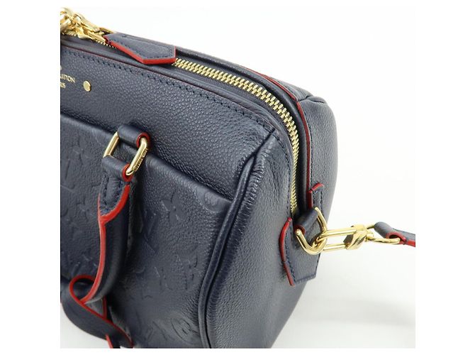 Louis Vuitton Monogram Empreinte Speedy Bandouliere 25 Borsa 2Way M43501 - vista 17
