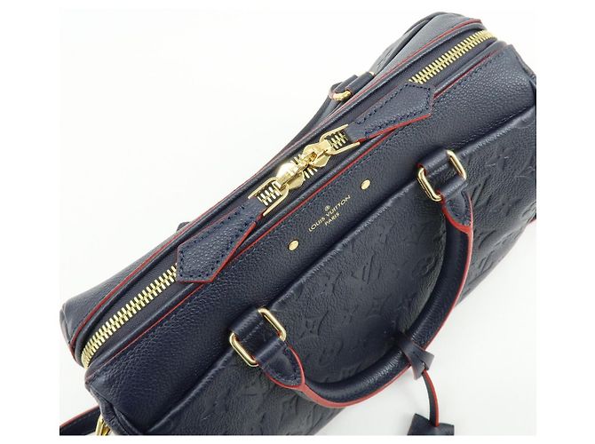Louis Vuitton Monogram Empreinte Speedy Bandouliere 25 Borsa 2Way M43501 - vista 20