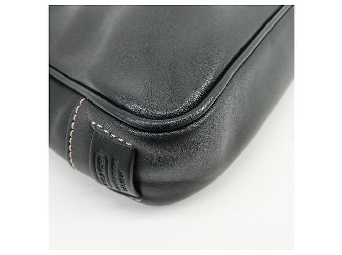 Borsa a spalla in pelle con logo COACH Borsa a mano Nera 7789 - vista 11