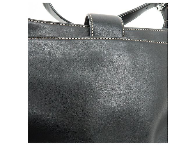Borsa a spalla in pelle con logo COACH Borsa a mano Nera 7789 - vista 16