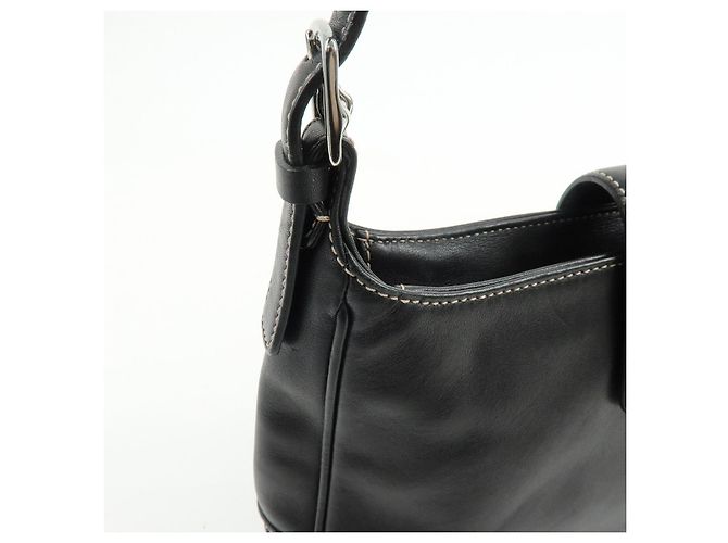 Borsa a spalla in pelle con logo COACH Borsa a mano Nera 7789 - vista 18