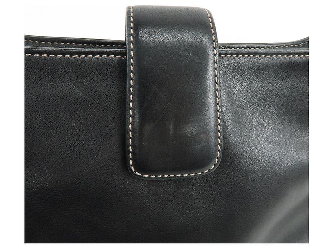 Borsa a spalla in pelle con logo COACH Borsa a mano Nera 7789 - vista 19