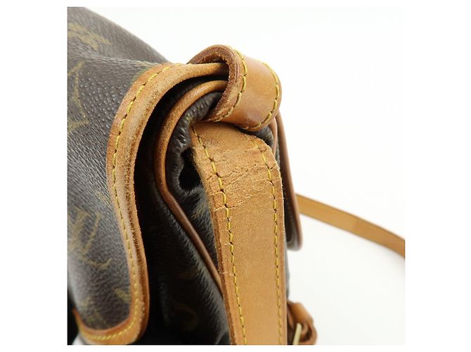 Louis Vuitton Monogram Saumur 30 Canvas Shoulder Bag Brown M42256 - vista 10