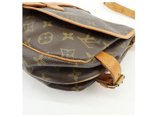 Louis Vuitton Monogram Saumur 30 Canvas Shoulder Bag Brown M42256 - vista 16