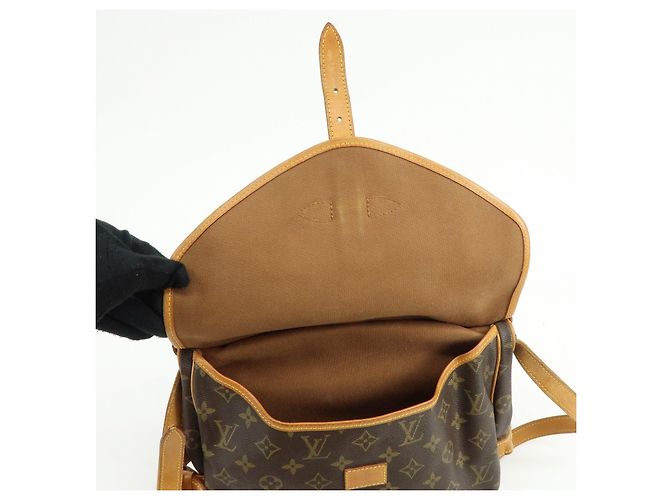 Louis Vuitton Monogram Saumur 30 Canvas Shoulder Bag Brown M42256 - vista 20