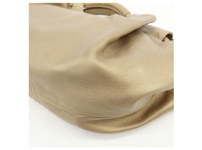 LOEWE Anagram Shopper aus Nappa Aire Leder Gold - Ansicht 15
