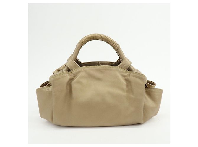 LOEWE Anagram Shopper aus Nappa Aire Leder Gold - Ansicht 2
