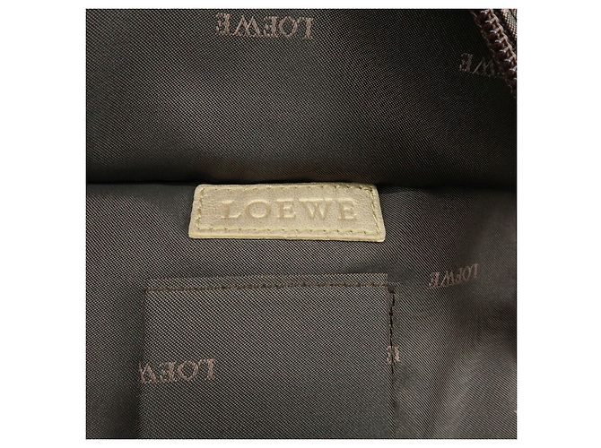 LOEWE Anagram Shopper aus Nappa Aire Leder Gold - Ansicht 24