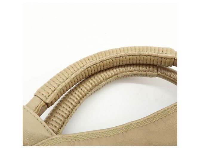 LOEWE Anagram Shopper aus Nappa Aire Leder Gold - Ansicht 9