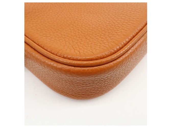 Borsa a spalla e borsa a tracolla in pelle con logo COACH Camel Brown - vista 13