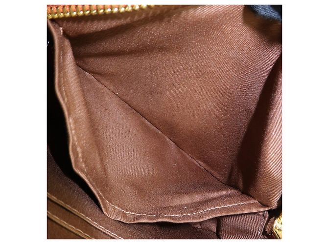Borsa a spalla e borsa a tracolla in pelle con logo COACH Camel Brown - vista 21