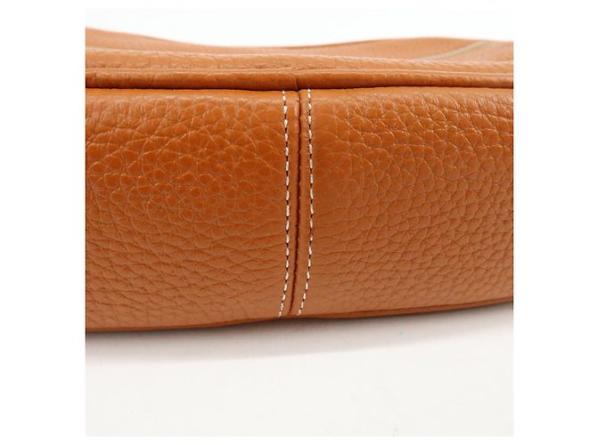 Borsa a spalla e borsa a tracolla in pelle con logo COACH Camel Brown - vista 6