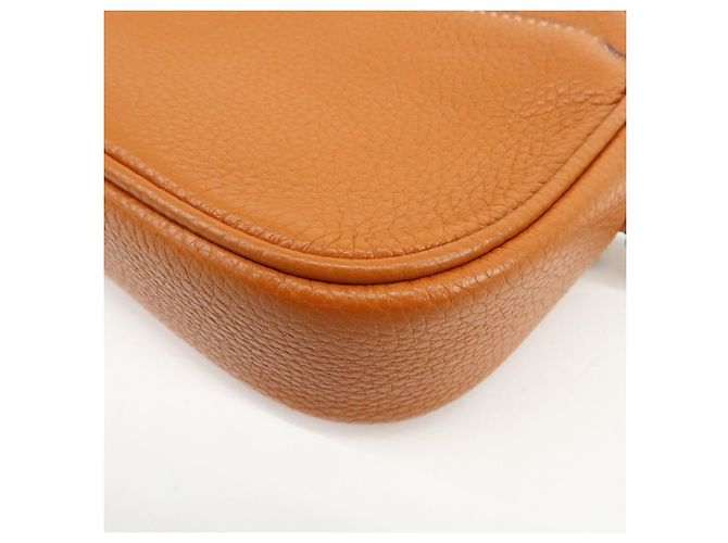 Borsa a tracolla in pelle con logo COACH Borsa crossbody Camel Brown - vista 14