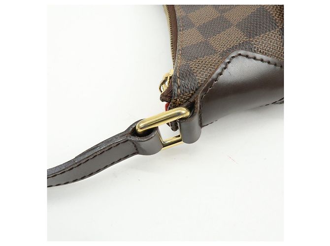 Borsa a spalla Louis Vuitton Damier Bloomsbury PM Brown N42251 - vista 10