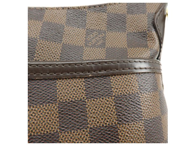 Borsa a spalla Louis Vuitton Damier Bloomsbury PM Brown N42251 - vista 14