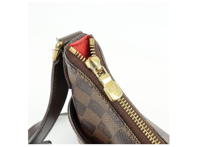 Borsa a spalla Louis Vuitton Damier Bloomsbury PM Brown N42251 - vista 16
