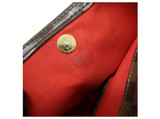 Borsa a spalla Louis Vuitton Damier Bloomsbury PM Brown N42251 - vista 19