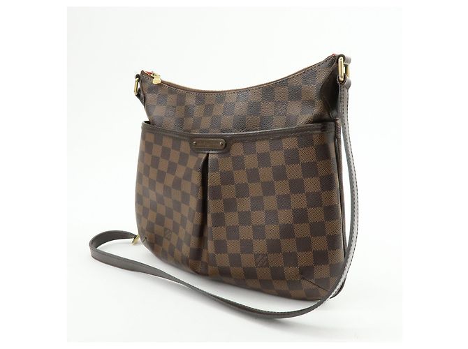Borsa a spalla Louis Vuitton Damier Bloomsbury PM Brown N42251 - vista 3