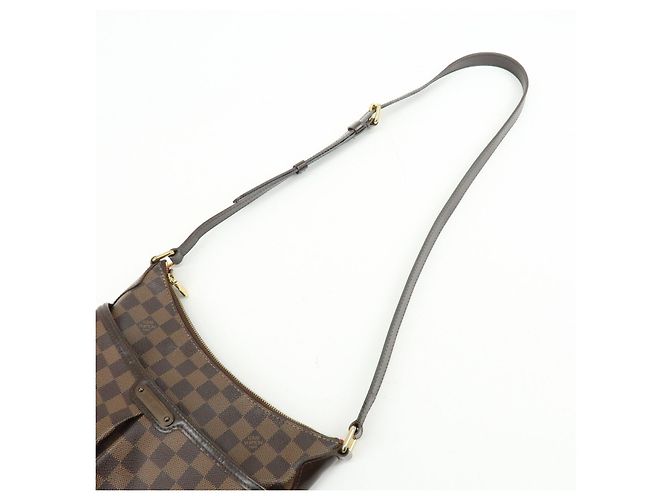 Borsa a spalla Louis Vuitton Damier Bloomsbury PM Brown N42251 - vista 6