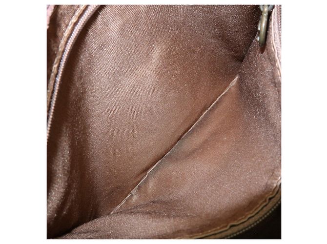 Borsa Tote e Borsa a Spalla CHANEL COCO Mark in camoscio Marrone - vista 20