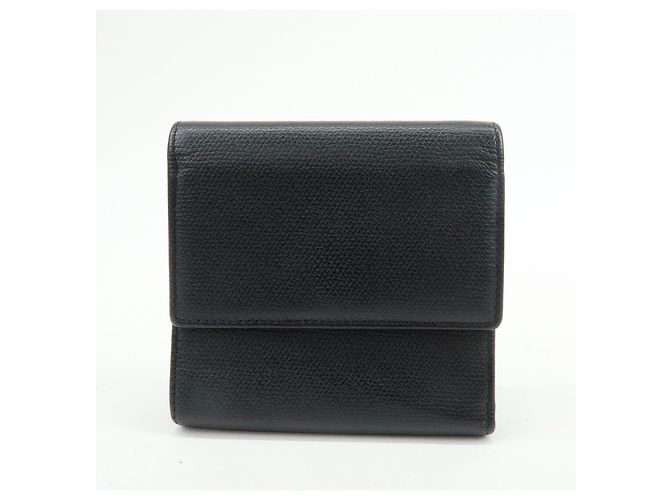 Cartera compacta CHANEL COCO Button Calf Skin W Hook Negra A20902 - vista 2