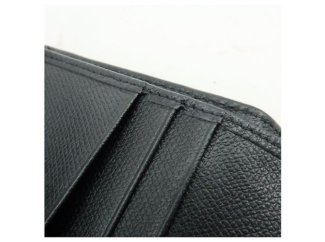 Cartera compacta CHANEL COCO Button Calf Skin W Hook Negra A20902 - vista 21