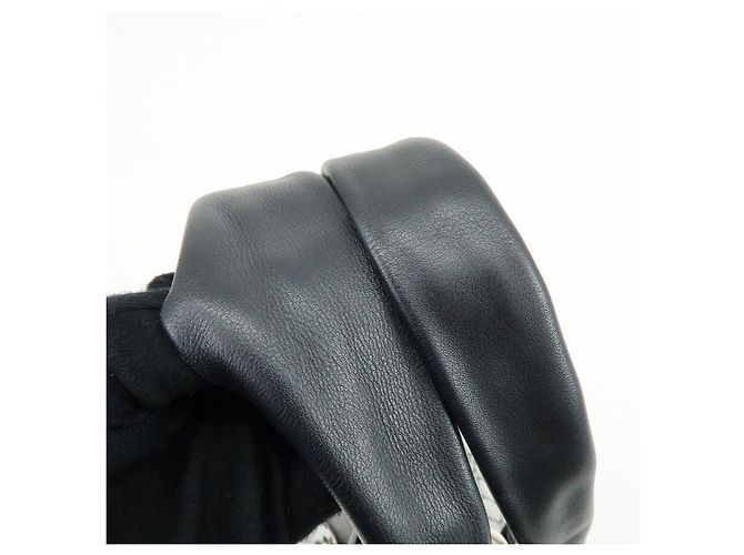 Céline CELINE Macadam Canvas Leder Tote Bag Handtasche Grau Schwarz - Ansicht 7